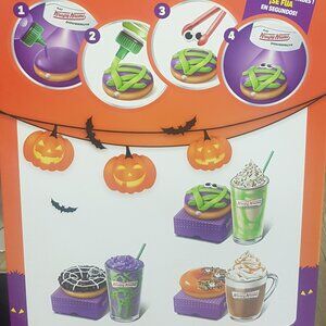 THREE ZURU Mini create creations Krispy Kreme donuts (Halloween theme)